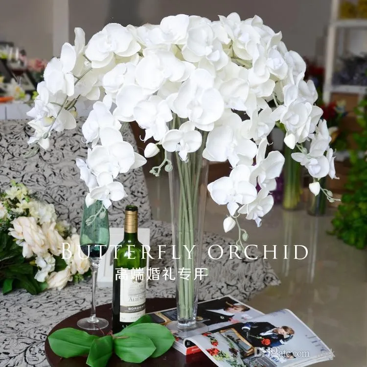 90 cm/35" Elegant Artificial Butterfly Orchid Silk Flower Phalaenopsis Bouquet for Home Ornament Wedding Decorations supplies
90 cm/35" Elegant Artificial Butterfly Orchid Silk Flower Phalaenopsis Bouquet for Home Ornament Wedding Decorations supplies