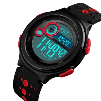 

Skmei Men Sport Watch Compass pedometer calorie mileage distance Countdown Metronome Digital Watches for Men Waterproof Clock