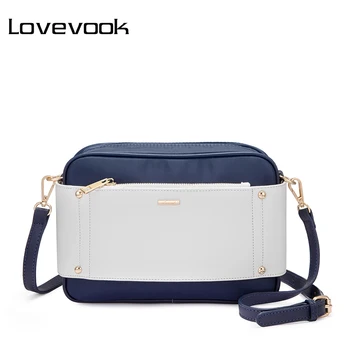 

LOVEVOOK Women Messenger Bag Female Shoulder Crossbody Bags Ladies Envelope Purses and Handbags Girls Schoolbag Pu+oxford 2020