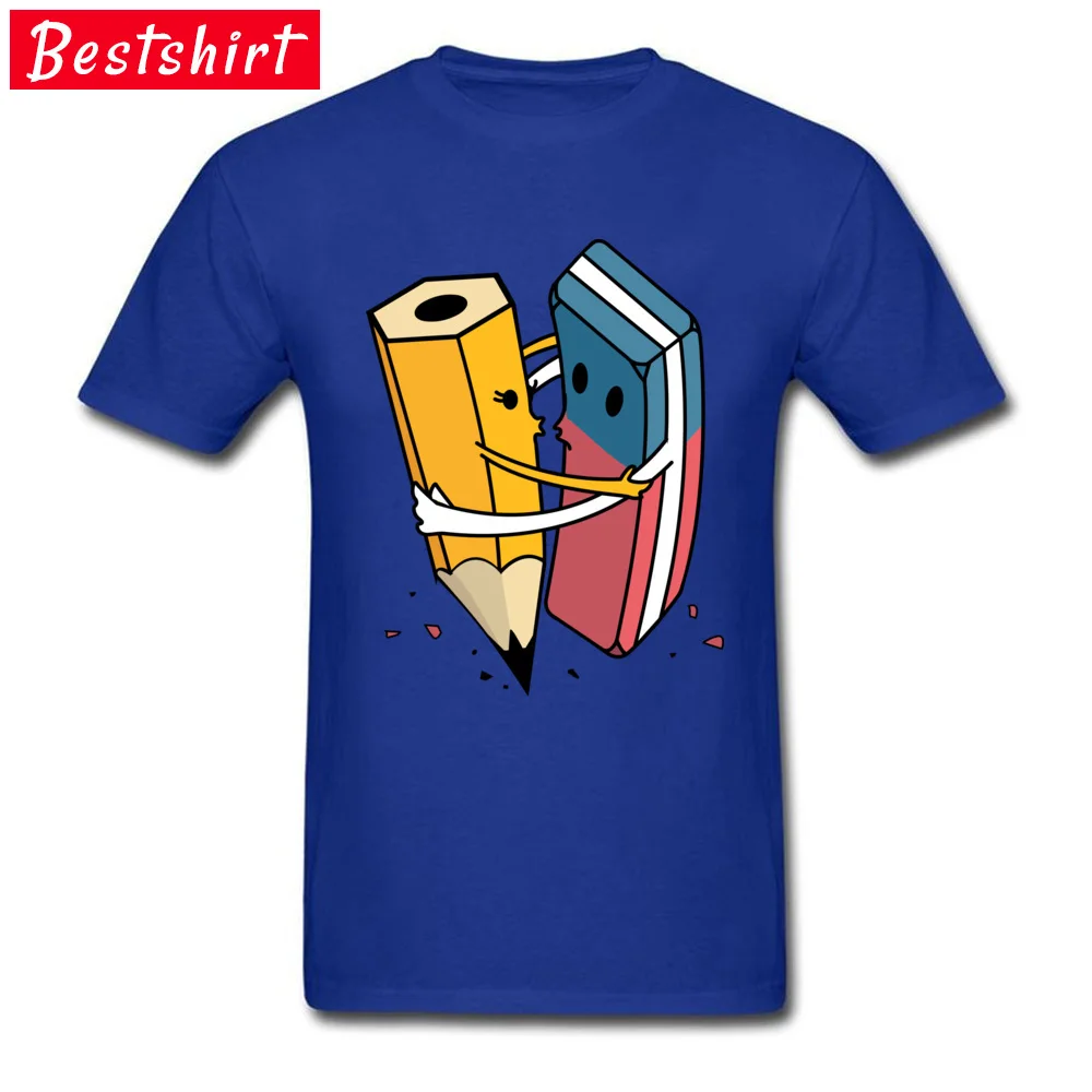 Printed On Tops & Tees Funny Short Sleeve Adult Tshirts TpicOriginaltitle Normal Summer/Fall Tops Shirt O Neck Art Love blue