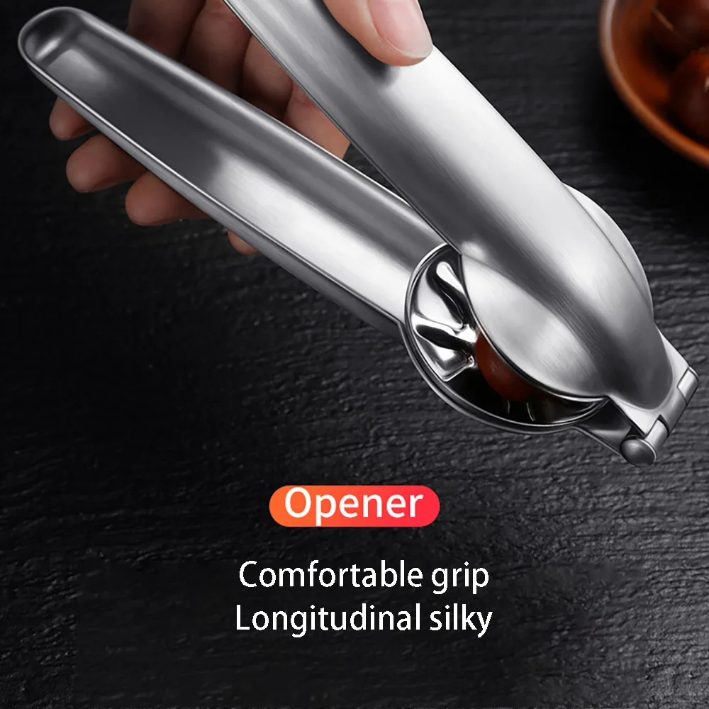 Stainless Steel Chestnut Peeler Nut Walnut Metal Opener Plie Kitchen Tools Handheld Clip
Stainless Steel Chestnut Peeler Nut Walnut Metal Opener Plie Kitchen Tools Handheld Clip