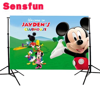 SXY1212 Sensfun Vinyl Mickey Minnie Club Funfair Slider Green Park Kids Custom Photo Studio Backdrop Background 7x5ft
SXY1212 Sensfun Vinyl Mickey Minnie Club Funfair Slider Green Park Kids Custom Photo Studio Backdrop Background 7x5ft