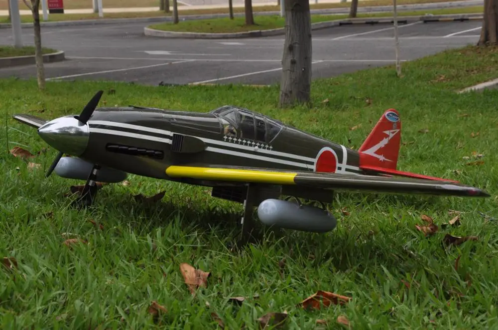 Kawasaki Ki-60 Hien 52.8in/1343mm Nitro & Electric WWII Scale RC Plane Updated Version
Kawasaki Ki-60 Hien 52.8in/1343mm Nitro & Electric WWII Scale RC Plane Updated Version