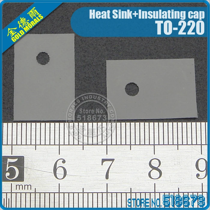 100Pair/lot Insulation Bushing Silicon Rubber Pad For TO-220 Package Heat Sink + Insulating cap
100Pair/lot Insulation Bushing Silicon Rubber Pad For TO-220 Package Heat Sink + Insulating cap