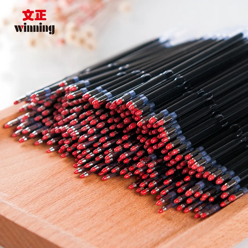 100Pcs/box Wholesale Student Ballpoint Gel Pen Refill Core 0.7/1mm Blue Black Red Ink School Office Writing Supplies Stationery
100Pcs/box Wholesale Student Ballpoint Gel Pen Refill Core 0.7/1mm Blue Black Red Ink School Office Writing Supplies Stationery
