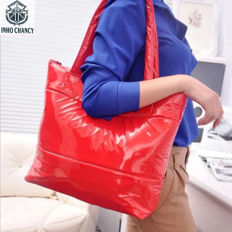 INHO CHANCY Fashion Handbag Shoulder Tote Women Space Pad Feather Down Bag Bucket Handbag sac a main carteira Bolsa Feminina
INHO CHANCY Fashion Handbag Shoulder Tote Women Space Pad Feather Down Bag Bucket Handbag sac a main carteira Bolsa Feminina