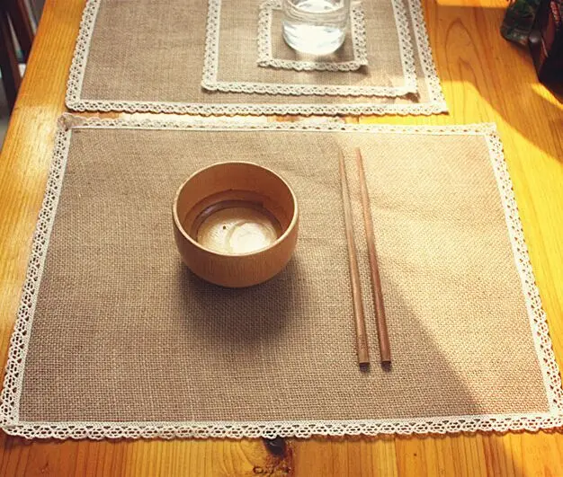 30cm*40.5cm 10pcs jute placemat coasters burlap bowl pad dining table mat coaster rustic wedding vintage wedding decoration
30cm*40.5cm 10pcs jute placemat coasters burlap bowl pad dining table mat coaster rustic wedding vintage wedding decoration