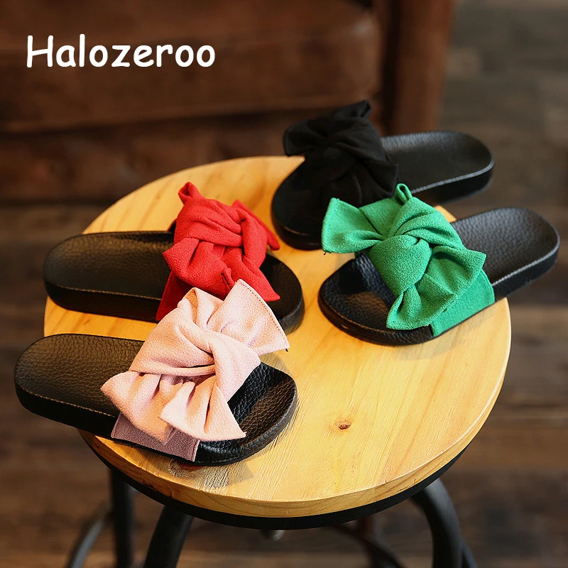 Summer New 2019 Kids Beach Slides Baby Girls Bow Slippers Princess Shoes Children Black Fashion Slippers Outdoor Brand Slides
Summer New 2019 Kids Beach Slides Baby Girls Bow Slippers Princess Shoes Children Black Fashion Slippers Outdoor Brand Slides