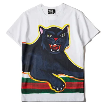 New High 19ss Men gentleman Black panther T Shirts T-Shirt Hip Hop Skateboard Street Cotton T-Shirts Tee Top kenye H12
New High 19ss Men gentleman Black panther T Shirts T-Shirt Hip Hop Skateboard Street Cotton T-Shirts Tee Top kenye H12