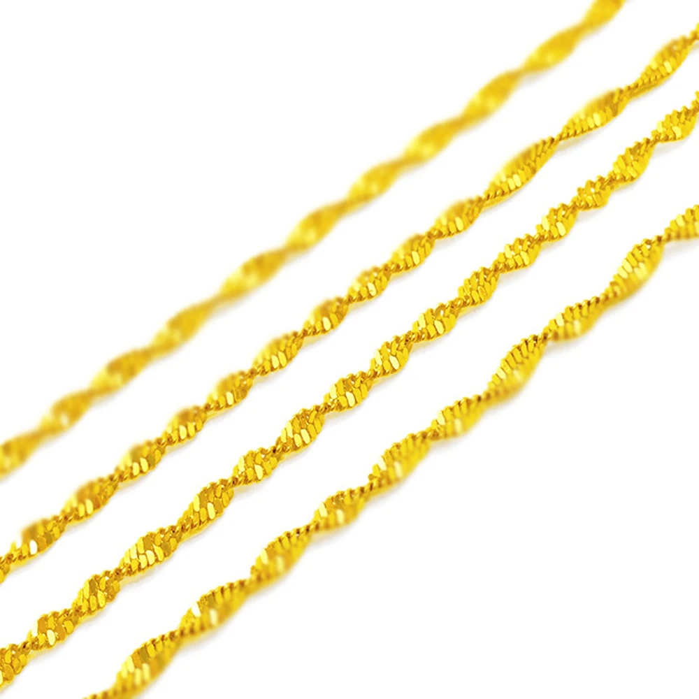 Wholesale 4 pieces 18 inches Chain Necklace Width 2mm,Womens Pendant Matching Chain Wave Twisted Chain Link
Wholesale 4 pieces 18 inches Chain Necklace Width 2mm,Womens Pendant Matching Chain Wave Twisted Chain Link