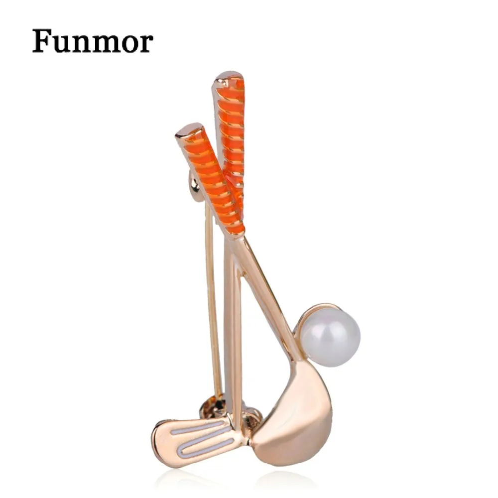 FUNMOR Imitation Pearls Golf Clubs Ball Shape Brooches For Women Men Club Enamel Tools Badge Clothes Accessory Unisex Brooch Pin
FUNMOR Imitation Pearls Golf Clubs Ball Shape Brooches For Women Men Club Enamel Tools Badge Clothes Accessory Unisex Brooch Pin