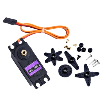 1Set MG996R Servos Digital MG996 Metal Gear High Torque For Arduino Digital Servo for RC Helicopter CAR robot MG995 90 360degree
1Set MG996R Servos Digital MG996 Metal Gear High Torque For Arduino Digital Servo for RC Helicopter CAR robot MG995 90 360degree