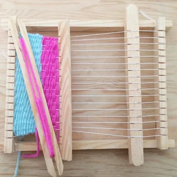 Traditional Wooden Hand Knitting Weaving Loom Toy Set With Accessories Children Craft Box Home DIY Craft Tool
Traditional Wooden Hand Knitting Weaving Loom Toy Set With Accessories Children Craft Box Home DIY Craft Tool