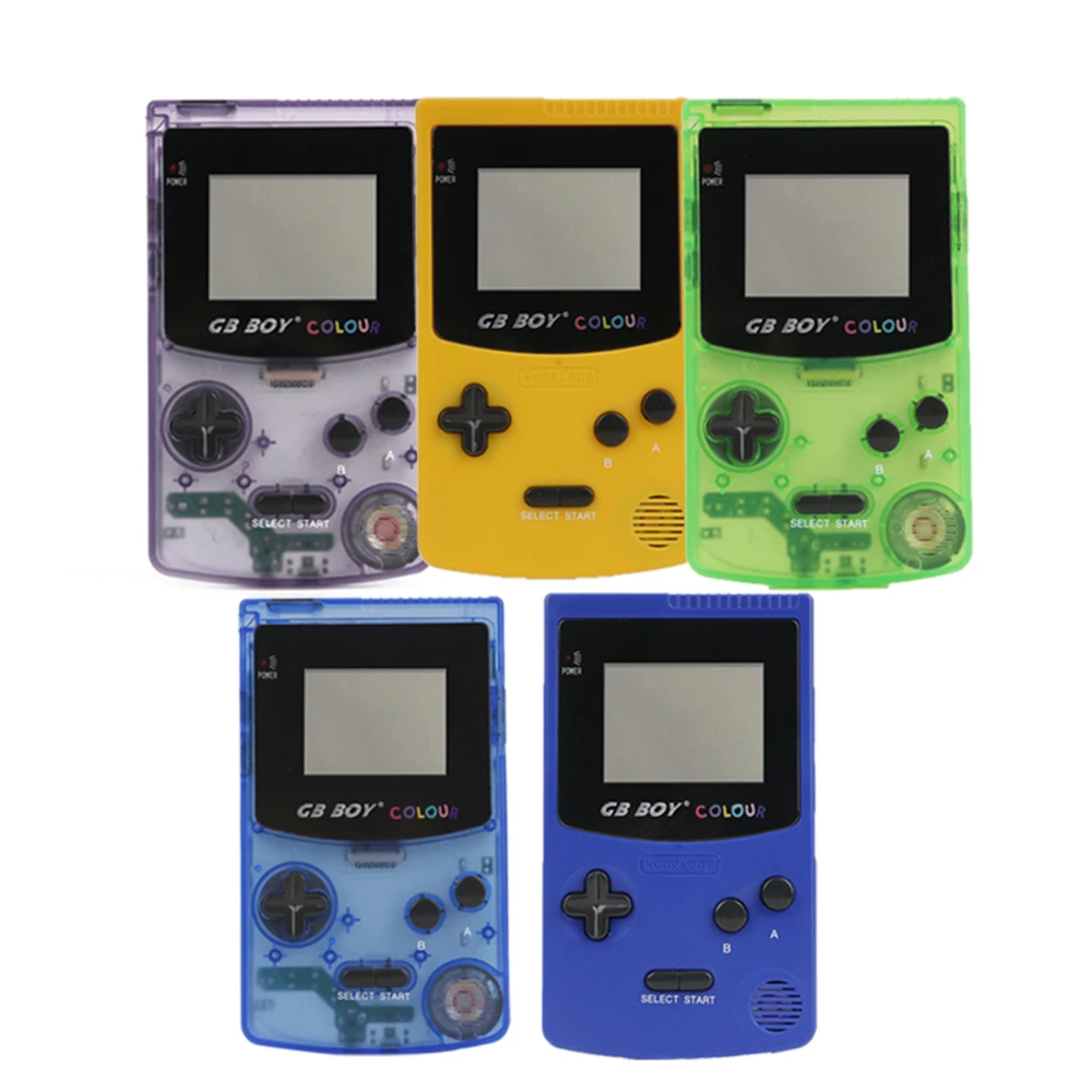 GB Boy Colour Color Handheld Game Player Portable Classic Console Consoles With Backlit 66 Built-in Games battery | Электроника
