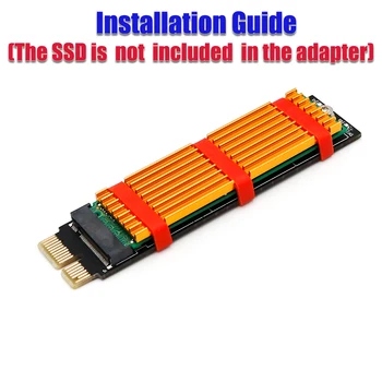 for NVME for NGFF M.2 M Key to PCI-E 1x PCI Express Raiser Card Extension Adapter with Heatsink for 2230 2242 2260 2280 SSD 
for NVME for NGFF M.2 M Key to PCI-E 1x PCI Express Raiser Card Extension Adapter with Heatsink for 2230 2242 2260 2280 SSD