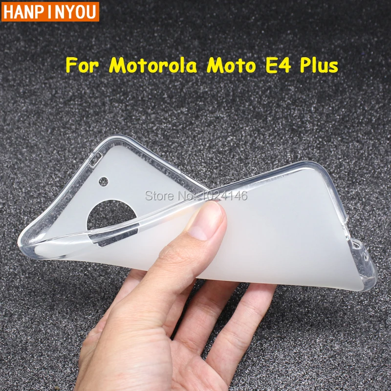 Мягкий ТПУ чехол для Motorola Moto E4 Plus E4Plus версия США 5 дюйма гелевый удобный матовый