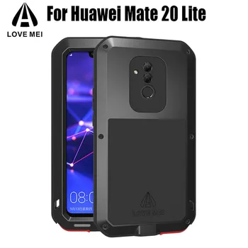 Original LOVE MEI Heavy Duty Aluminum Metal + Gorilla Glass Shock Drop Waterproof case for Huawei Mate 20 Lite 6.3Inch HM06
Original LOVE MEI Heavy Duty Aluminum Metal + Gorilla Glass Shock Drop Waterproof case for Huawei Mate 20 Lite 6.3Inch HM06
