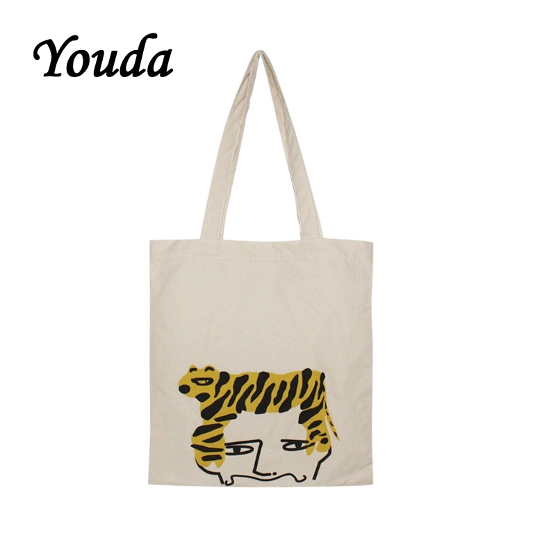 Youda 2019 New Handbag Casual Personality Printing Shoulder Bag Female Student Simple Canvas Bags Cute Ladies Shopping Tote
Youda 2019 New Handbag Casual Personality Printing Shoulder Bag Female Student Simple Canvas Bags Cute Ladies Shopping Tote