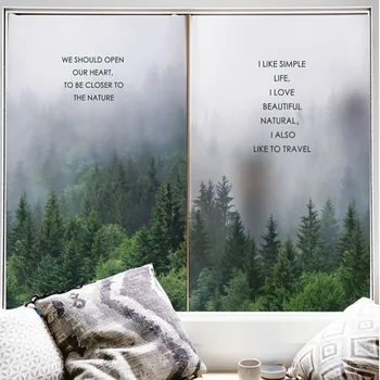 Hidden world window glass stickers bathroom light opaque anti-static matte balcony bathroom shade film
Hidden world window glass stickers bathroom light opaque anti-static matte balcony bathroom shade film