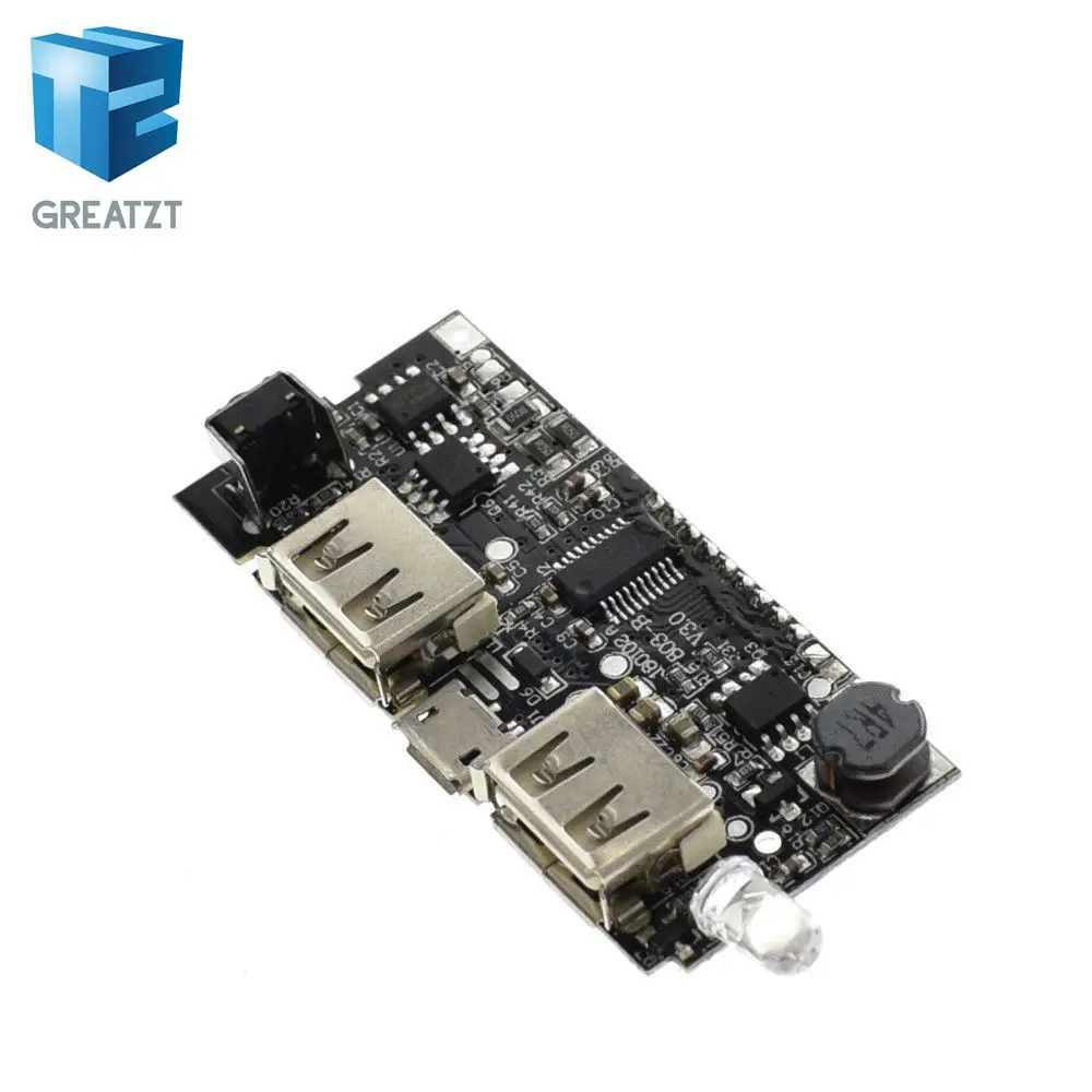Dual USB 5V 1A 2.1A Mobile Power Bank 18650 Battery Charger PCB Power Module Accessories For Phone DIY New LED LCD Module Board
Dual USB 5V 1A 2.1A Mobile Power Bank 18650 Battery Charger PCB Power Module Accessories For Phone DIY New LED LCD Module Board