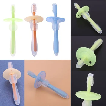 1PC Kids Soft Silicone Training Toothbrush Baby Children Dental Oral Care Kids Infant Dental Oral Care Brush Tool Soft Chew Toy
1PC Kids Soft Silicone Training Toothbrush Baby Children Dental Oral Care Kids Infant Dental Oral Care Brush Tool Soft Chew Toy