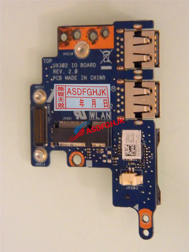 Original FOR Asus UX302LA Card Reader USB WiFi Connector Board 60NB02P0-IO1030 69N0QFB10D01 fully tested
Original FOR Asus UX302LA Card Reader USB WiFi Connector Board 60NB02P0-IO1030 69N0QFB10D01 fully tested