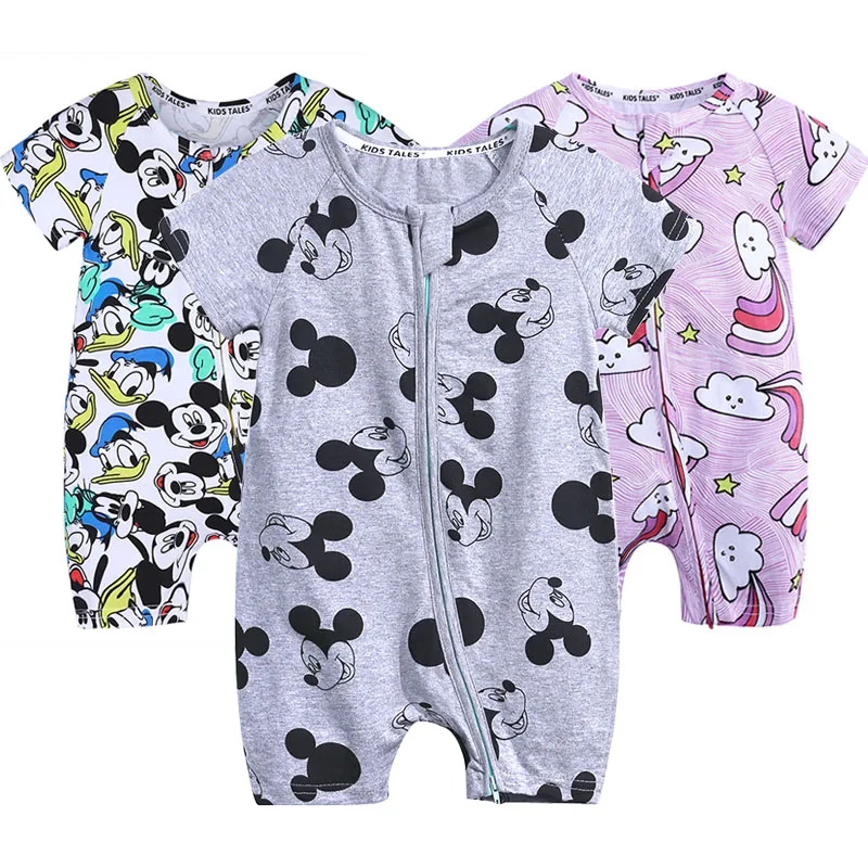2019 Summer Baby Mickey Romper Short Sleeve Cotton Infant Jumpsuit Cartoon Print Toddler Rompers Newborn Boys Girls Clothes
2019 Summer Baby Mickey Romper Short Sleeve Cotton Infant Jumpsuit Cartoon Print Toddler Rompers Newborn Boys Girls Clothes