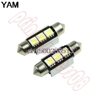 1PC Pure White 3 SMD Bulb 36mm LED Dome Festoon Reading License Plate Light new
1PC Pure White 3 SMD Bulb 36mm LED Dome Festoon Reading License Plate Light new