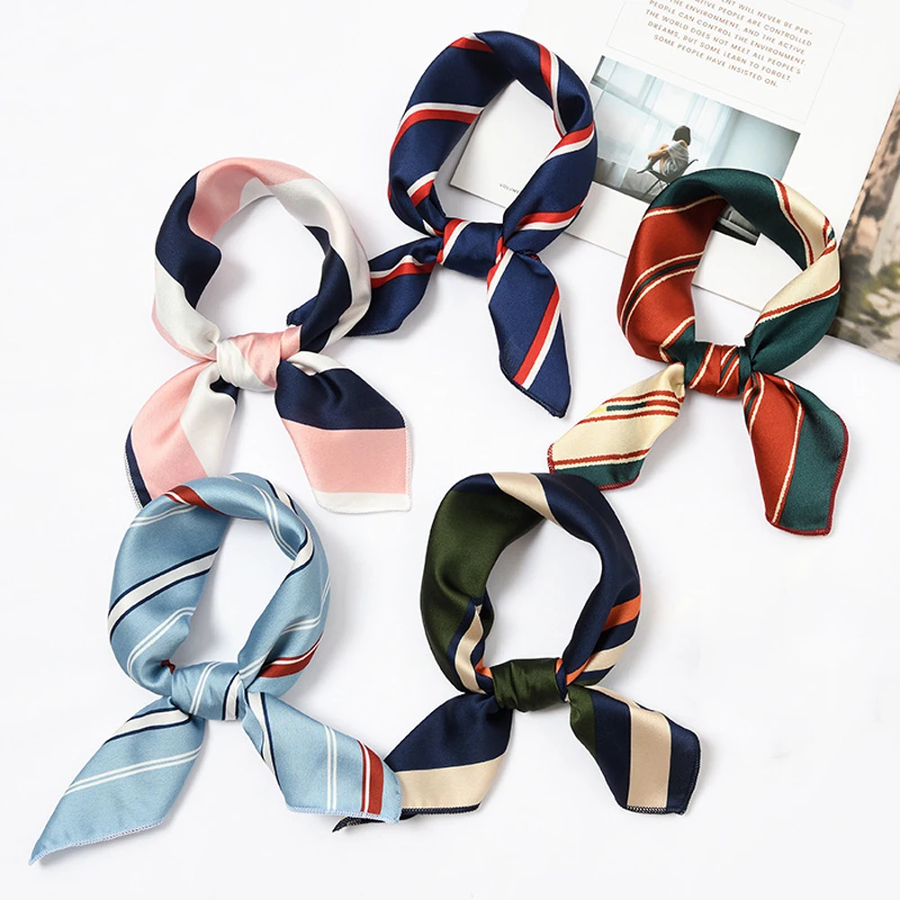 70*70cm Elegant Women Fashion Square Silk Head Neck Feel Satin Scarf Skinny Retro Hair Tie Band Small Square Scarf
70*70cm Elegant Women Fashion Square Silk Head Neck Feel Satin Scarf Skinny Retro Hair Tie Band Small Square Scarf