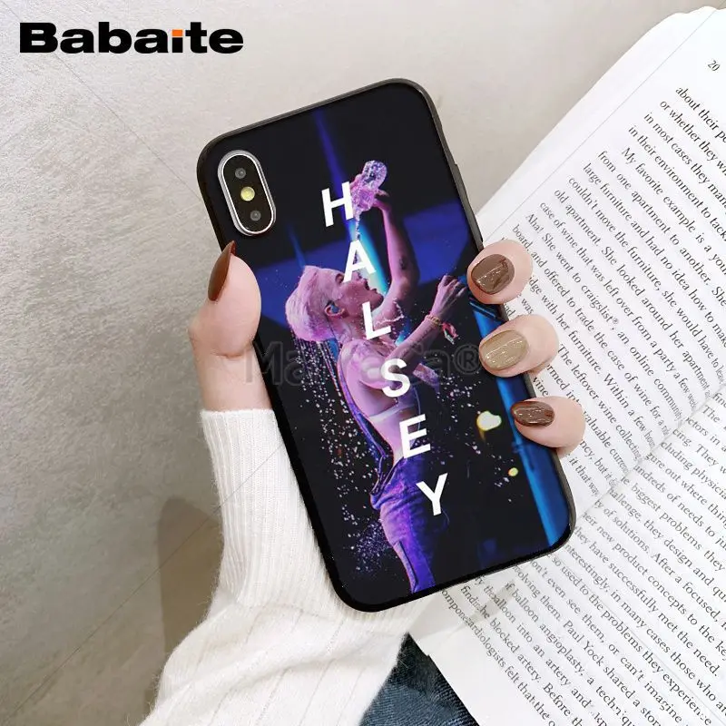 Babaite Badlands Halsey Colorful Cute Phone Accessories Case for iPhone X XS MAX 6 6S 7 7plus 8 8Plus 5 5S XR