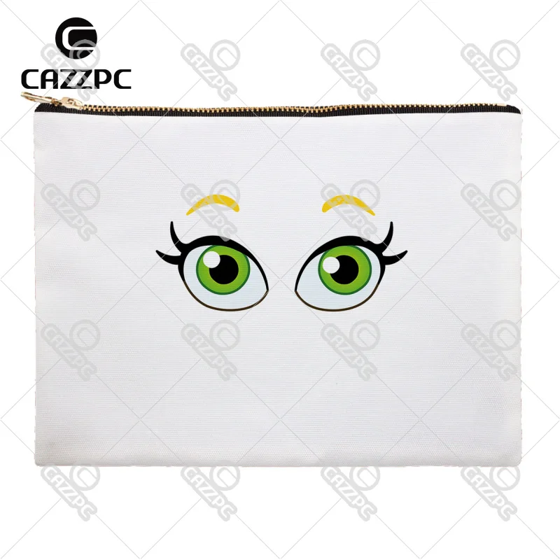 Black White Orange Funny Cartoon Eyes Canvas Pattern Print Cosmetic Bag Makeup Pouch Wristlet Hand Bag
Black White Orange Funny Cartoon Eyes Canvas Pattern Print Cosmetic Bag Makeup Pouch Wristlet Hand Bag