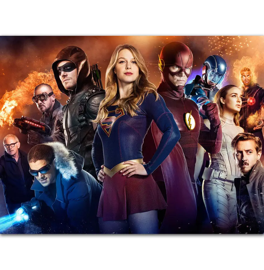 Art Print The Supergirl Flash Arrow CW DC TV Series Light Canvas Poster 14x21 20x30 24x36Inch Wall Decoration C-905
Art Print The Supergirl Flash Arrow CW DC TV Series Light Canvas Poster 14x21 20x30 24x36Inch Wall Decoration C-905