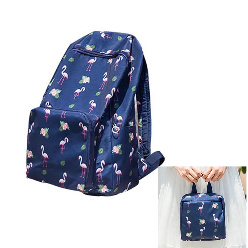 HHYUKIMI Large Capacity Backpack Flamingo pattern Laptop Bag Women Collapsible Design Backpack women School Bags
HHYUKIMI Large Capacity Backpack Flamingo pattern Laptop Bag Women Collapsible Design Backpack women School Bags