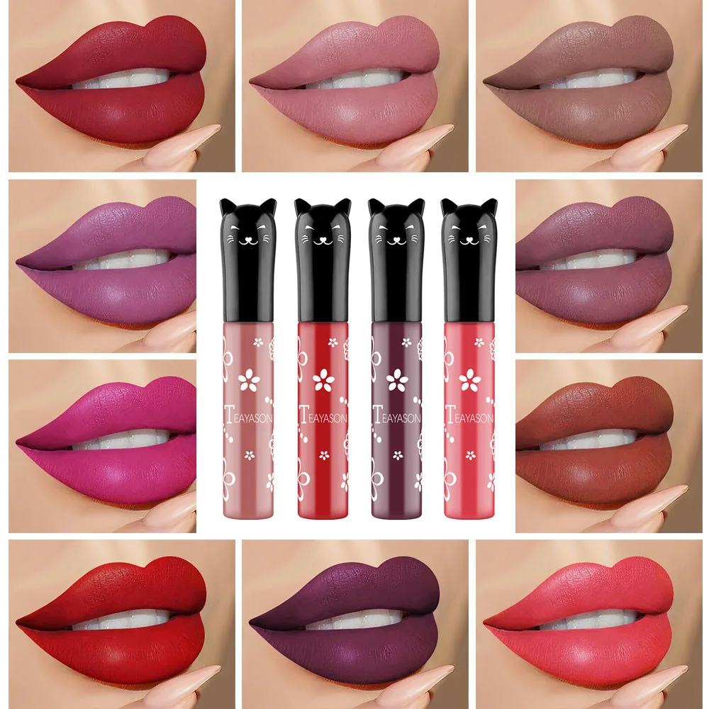 12 Color Liquid Lipstick Matte Long Lasting Makeup Lips Red Matt Nude Gloss Cosmetics Waterproof Matte Lipsticks
12 Color Liquid Lipstick Matte Long Lasting Makeup Lips Red Matt Nude Gloss Cosmetics Waterproof Matte Lipsticks