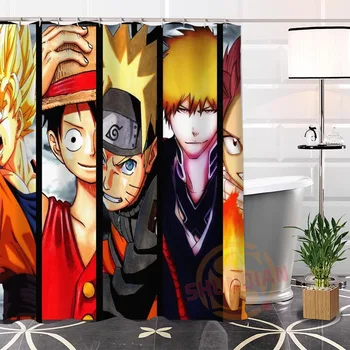 New Custom Unique One Piece Anime Polyester Fabric High Quality Printing Shower Curtain Bathroom Waterproof Products With Hook
New Custom Unique One Piece Anime Polyester Fabric High Quality Printing Shower Curtain Bathroom Waterproof Products With Hook