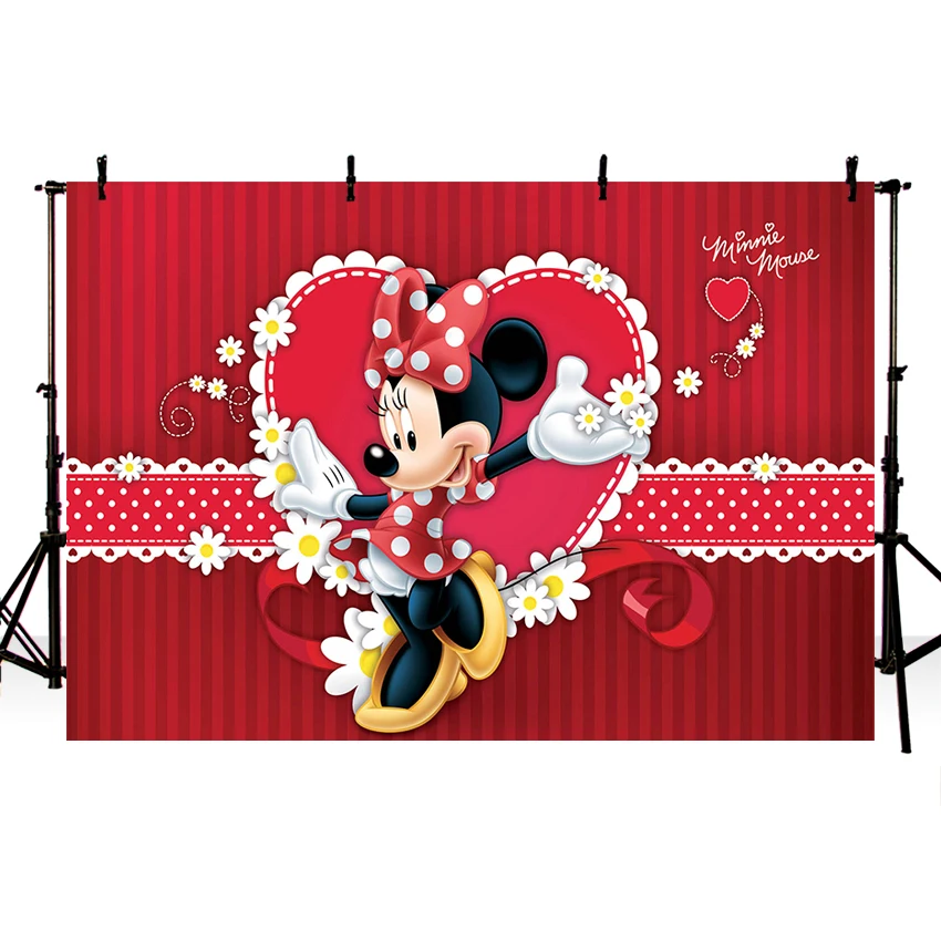 Cartoon Red Dance Minnie Backdrop Heart White Polk Dots Girls Birthday Party Photography Backgrounds for Photo Studio LV-1887
Cartoon Red Dance Minnie Backdrop Heart White Polk Dots Girls Birthday Party Photography Backgrounds for Photo Studio LV-1887
