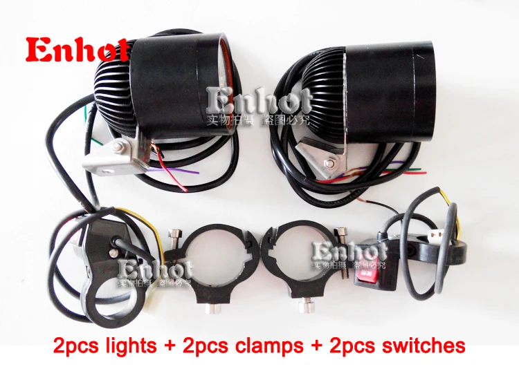 ENHOT 10pcs Moto LED Work Spot Light 3000LM 4*Cree chip XML U2 LED headlight for Motorcycle Atv Suv with free clamp and switch
ENHOT 10pcs Moto LED Work Spot Light 3000LM 4*Cree chip XML U2 LED headlight for Motorcycle Atv Suv with free clamp and switch
