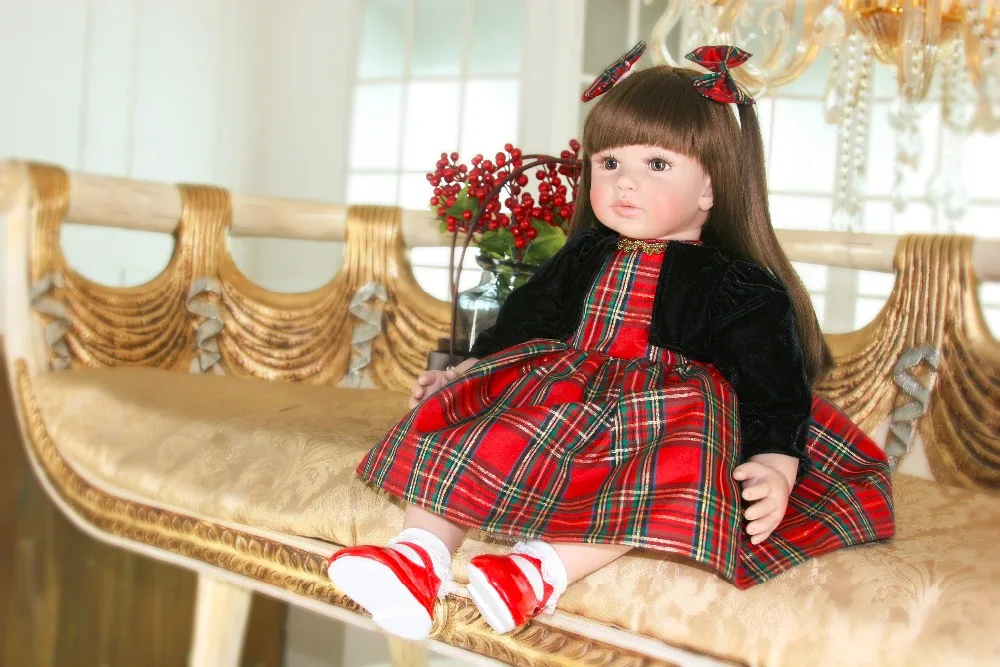 60cm High-end vinyl silicone reborn baby doll toy newborn girl babies princess doll birthday holiday gift bedtime play house toy
60cm High-end vinyl silicone reborn baby doll toy newborn girl babies princess doll birthday holiday gift bedtime play house toy