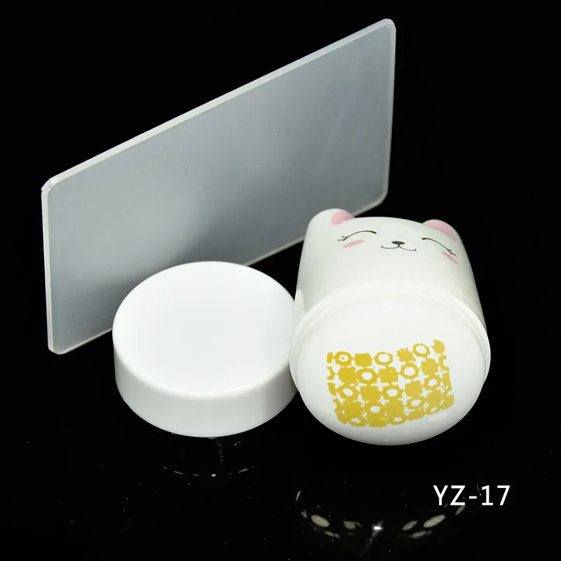 Hot NEW 1Pc 3.5cm Stamper Cute Rabbit Cat Nail Art Stamper White Jelly Silicone Head with 1Scrapers DIY Nail Tool Sets,KJ899899
Hot NEW 1Pc 3.5cm Stamper Cute Rabbit Cat Nail Art Stamper White Jelly Silicone Head with 1Scrapers DIY Nail Tool Sets,KJ899899