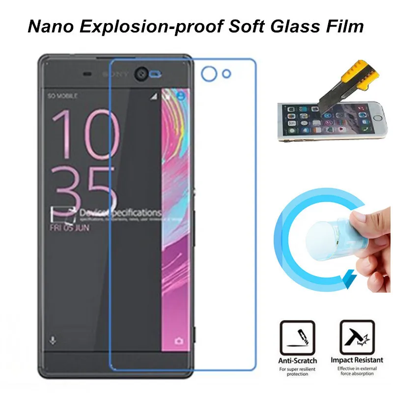 Nano Explosion-proof Soft Glass Clear Screen Protector Protective Film For Sony Xperia XA F3111 F3112 F3113 F3115 F3116
Nano Explosion-proof Soft Glass Clear Screen Protector Protective Film For Sony Xperia XA F3111 F3112 F3113 F3115 F3116