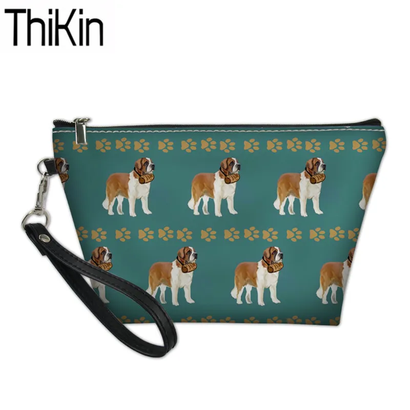 THIKIN Women's Cosmetic Cases for Make Up Pouch Saint Bernard Printing Toiletry Bag Ladies Portable Wash Kit Bags Makeup Box
THIKIN Women's Cosmetic Cases for Make Up Pouch Saint Bernard Printing Toiletry Bag Ladies Portable Wash Kit Bags Makeup Box