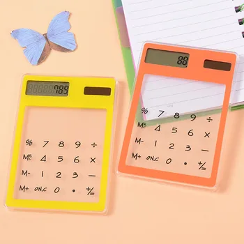 LCD 8 Digit Touch Screen Slim Credit Card Cheap Solar Power Pocket Calculator Novelty Small Travel Compact wholesale
LCD 8 Digit Touch Screen Slim Credit Card Cheap Solar Power Pocket Calculator Novelty Small Travel Compact wholesale