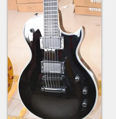 KSG 22 frets black glossy custom shop electric guitar no fretboard inlay eclipse model guitar free shipping chinese made guitar
KSG 22 frets black glossy custom shop electric guitar no fretboard inlay eclipse model guitar free shipping chinese made guitar