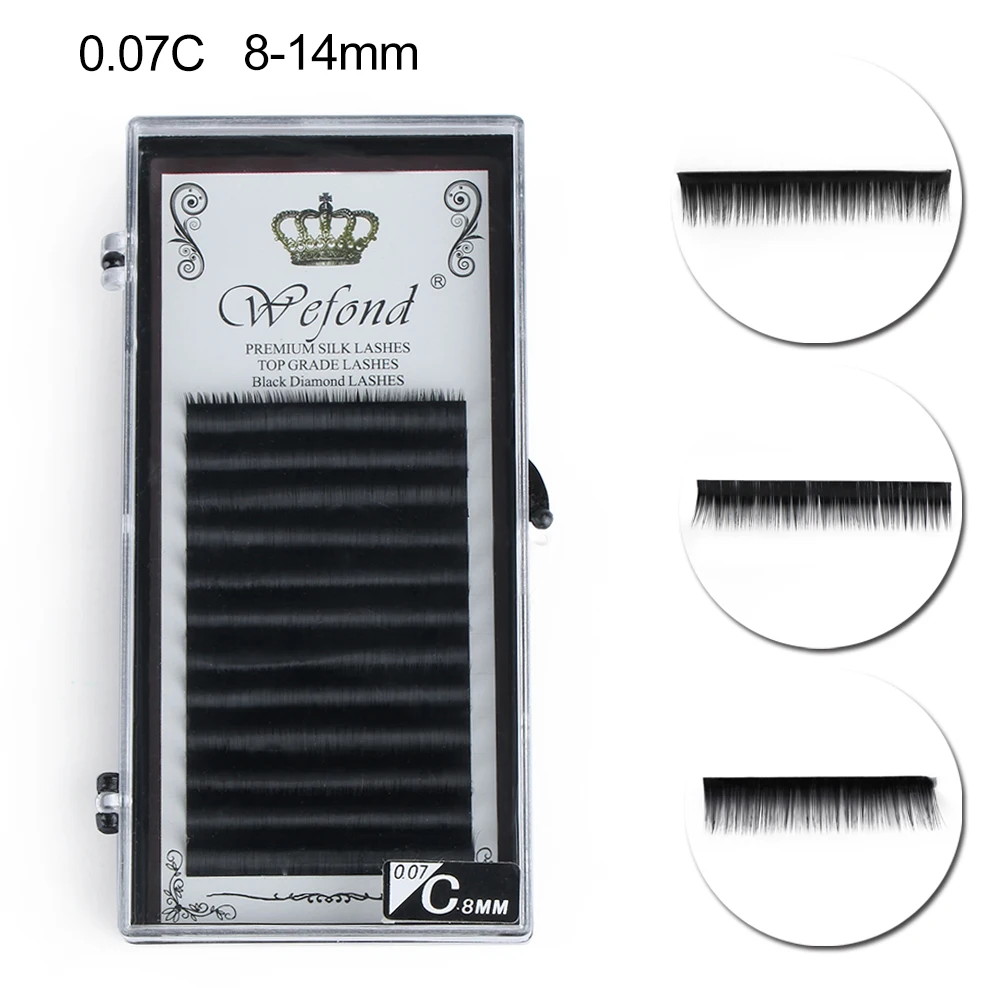 1SET 0.07 C Curl Faux Mink False Eyelashes Individual Natural Long Fake Lashes Extension Women Eye Makeup Beauty Comestic Tools
1SET 0.07 C Curl Faux Mink False Eyelashes Individual Natural Long Fake Lashes Extension Women Eye Makeup Beauty Comestic Tools