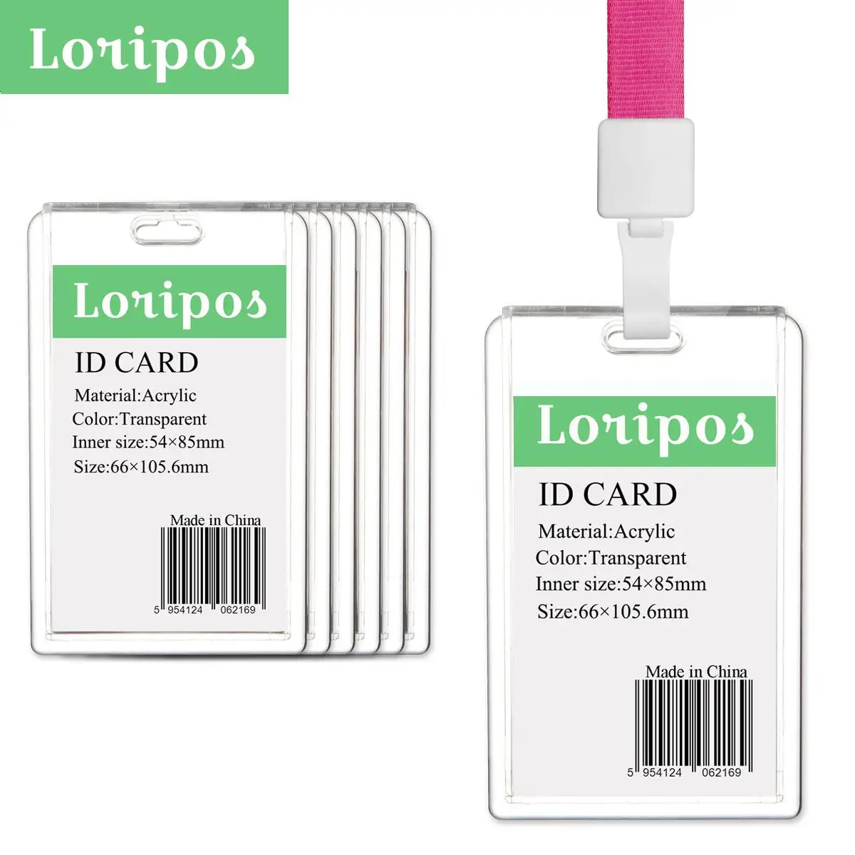 Acrylic Name Id Card Case Badge Label Tag Sign Paper Frame Display With Lanyards Multi-colors Suspension Cord Rope For Choice
Acrylic Name Id Card Case Badge Label Tag Sign Paper Frame Display With Lanyards Multi-colors Suspension Cord Rope For Choice