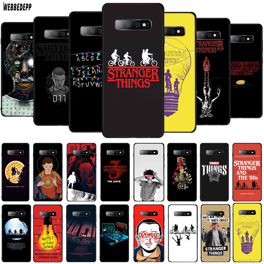 WEBBEDEPP Stranger Things TPU Cover for Samsung Galaxy A10 A30 A40 A50 A70 A6 A8 A9 J6 2018 Note 8 9 Soft Case
WEBBEDEPP Stranger Things TPU Cover for Samsung Galaxy A10 A30 A40 A50 A70 A6 A8 A9 J6 2018 Note 8 9 Soft Case