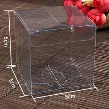Pvc 100PCS 5*5*5cm new plastic Transparent waterproof Clear PVC boxes Packaging small plastic box storage event&party supplies
Pvc 100PCS 5*5*5cm new plastic Transparent waterproof Clear PVC boxes Packaging small plastic box storage event&party supplies