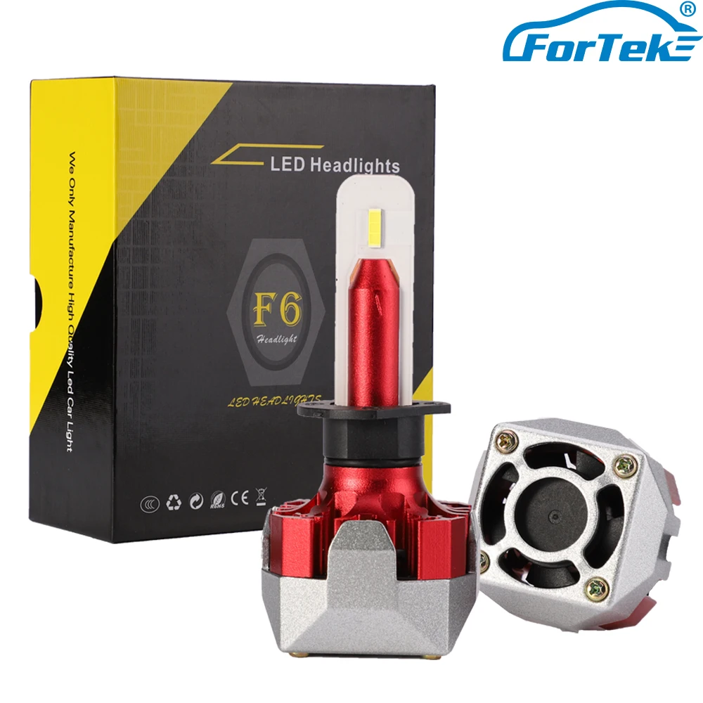 FORTEK Car Headlight Mini Body LED Bulb Professional Conversion Kit Light H1/H3/H4 Hi lo/H7/H9/H11/9005/9006/9012
FORTEK Car Headlight Mini Body LED Bulb Professional Conversion Kit Light H1/H3/H4 Hi lo/H7/H9/H11/9005/9006/9012