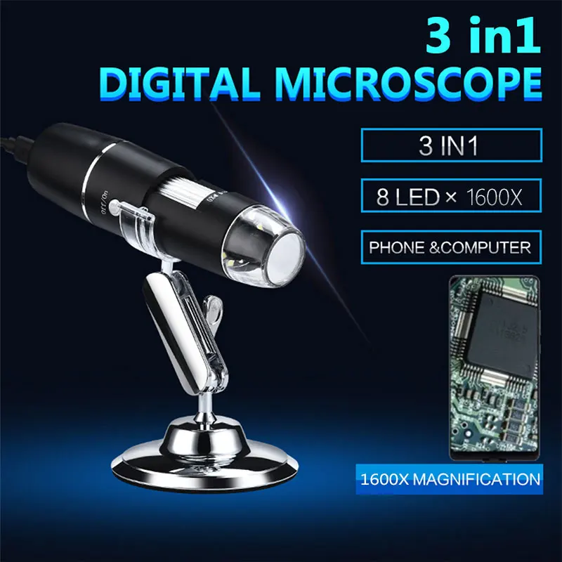 Endoscope Digital Microscope Ear Cleaning Tool Monitoring 0.3 mp 8LED Practical Hand Held Endoscope Durable Waterproof
Endoscope Digital Microscope Ear Cleaning Tool Monitoring 0.3 mp 8LED Practical Hand Held Endoscope Durable Waterproof