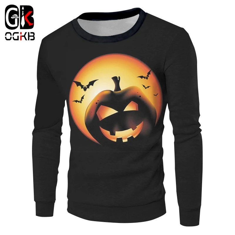 OGKB Lady Large Size Leisure Top 3D Printed Halloween Pumpkin The New Listing Pullover Woman Spandex Sweatshirt
OGKB Lady Large Size Leisure Top 3D Printed Halloween Pumpkin The New Listing Pullover Woman Spandex Sweatshirt